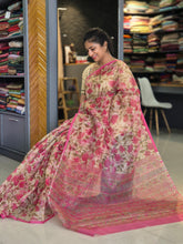 Floral Printed Supernet Kota Saree ( Without Blouse ) | SUM142