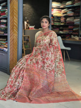 Floral Printed Supernet Kota Saree ( Without Blouse ) | SUM142