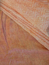 Screen Printed Linen Saree | YNG328