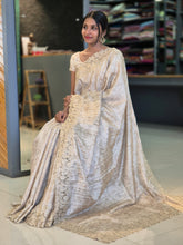 Cutwork & Printed Semi Silk Saree | LP131