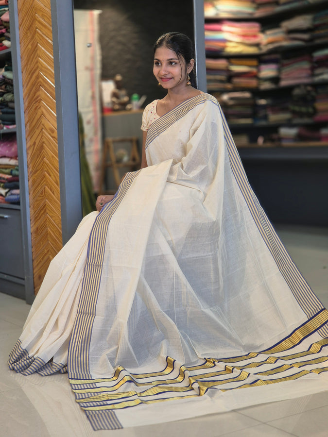 Kerala Cotton Saree | KL191
