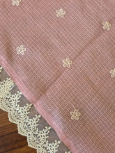 Leaf Embroidery Silky Kota Saree | KSD132