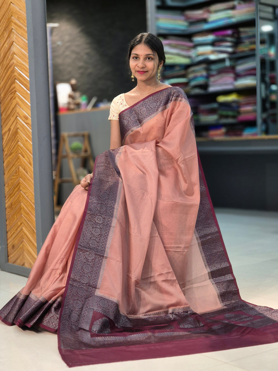Banarasi Woven Warm Silk  Saree | JBE118