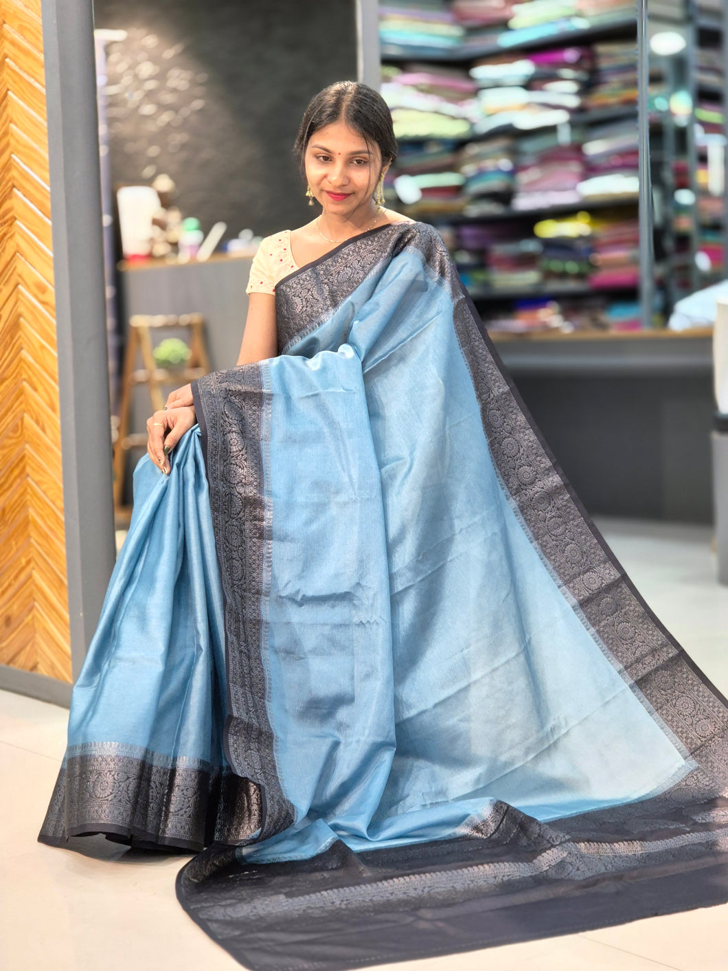 Banarasi Woven Warm Silk Saree | JBE119