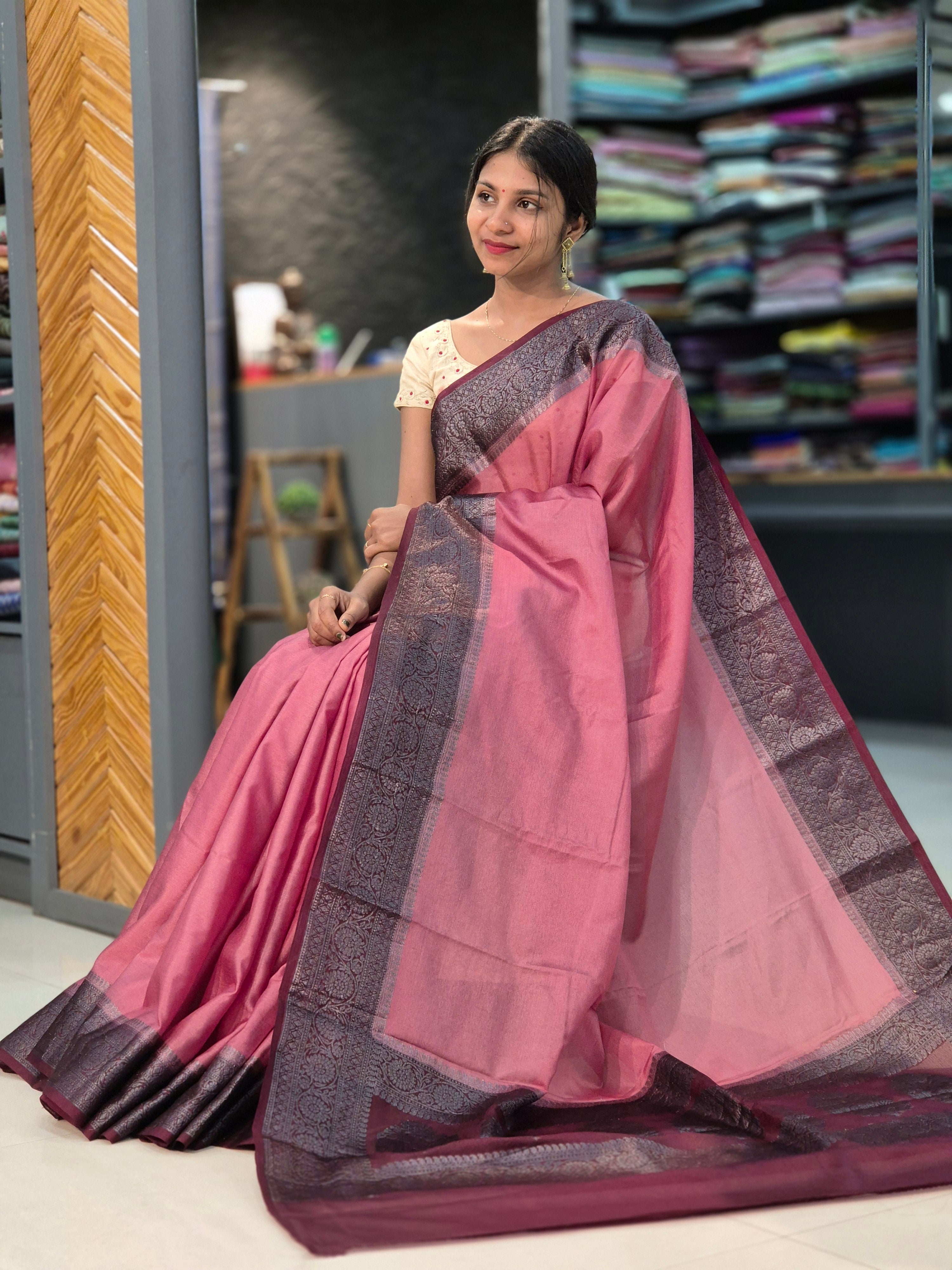 Banarasi Woven Warm Silk  Saree | JBE118