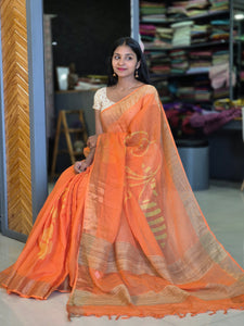 Floral Printed Kota Saree | AHR149