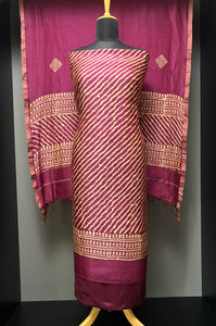 Batik Printed Chanderi Salwar Set | LV432