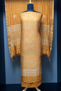 Batik Printed Chanderi Salwar Set | LV431