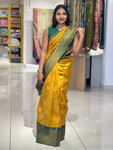 Traditional Zari Woven Stripe Patterned Semi Silk Saree | SRK105