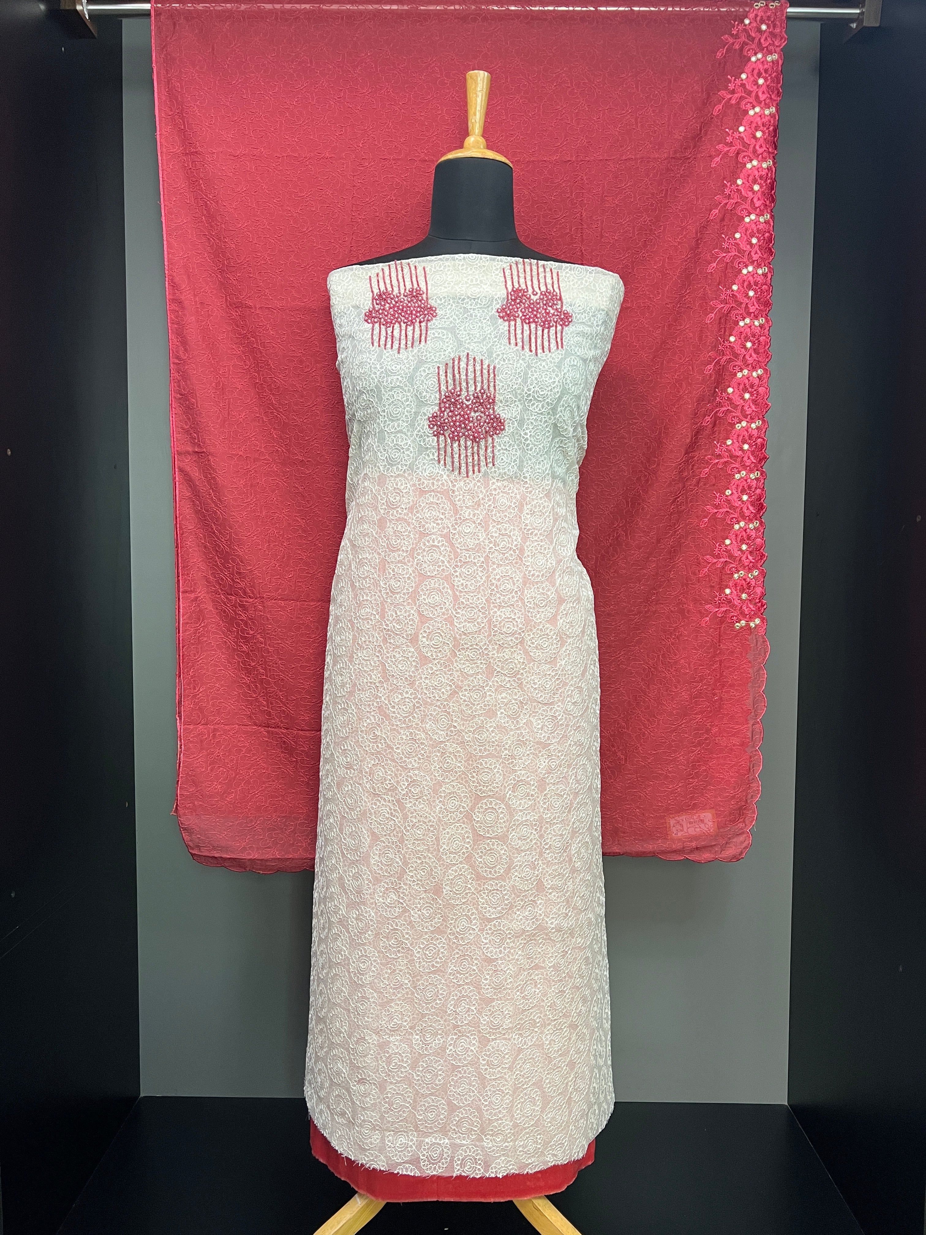 Beads Embroidery Detailed Tepchi Kota Salwar Set | ACT1773