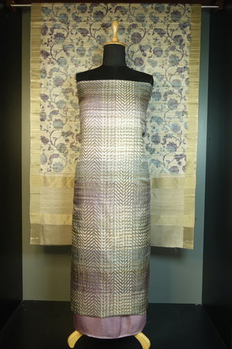 Gicha Weaving Pattern Semi Tussar Salwar Set | YNG278