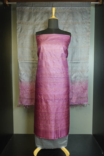 Kesiya Weaving Pattern Tussar Salwar Set | PD867