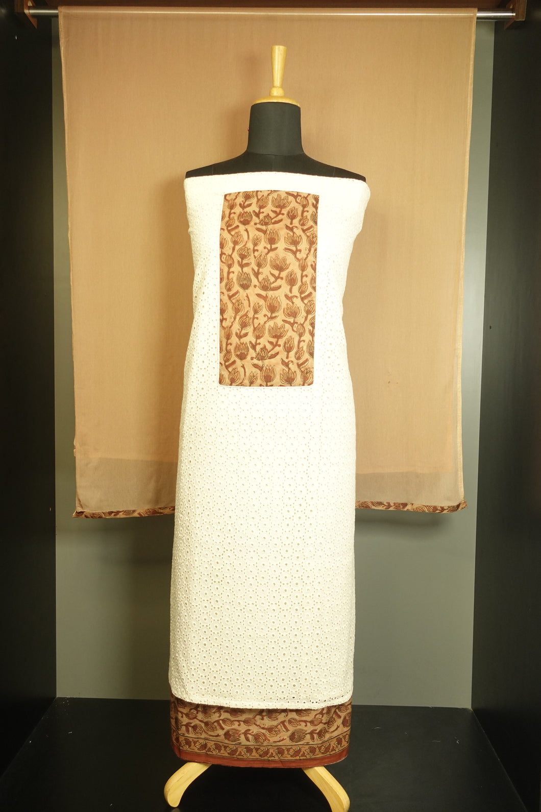 Hakoba Pattern Cotton Salwar Set | PFS170