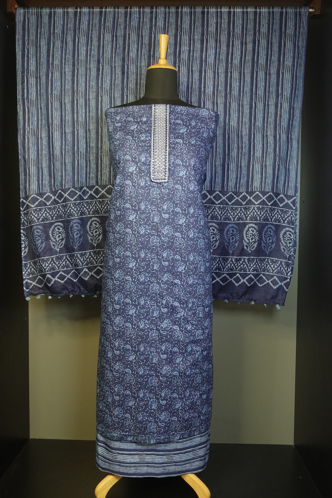 Screen Printed Cotton Salwar Set | SW1668