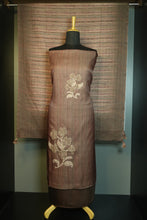 Hand Embroidery Highlights  Semi Silk Salwar set | VAN106