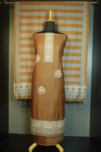Hand Embroidery Highlights Semi Silk Salwar Set | VAN104
