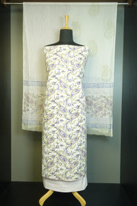 Hand Block Printed Cotton Salwar Set | JKL205