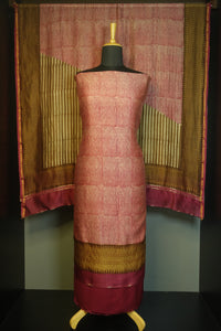 Block Printed Silk Chanderi Salwar Set | LV101