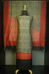 Block Printed Silk Chanderi Salwar Set | LV101