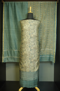 Screen Printed Chanderi Salwar Set | LV104
