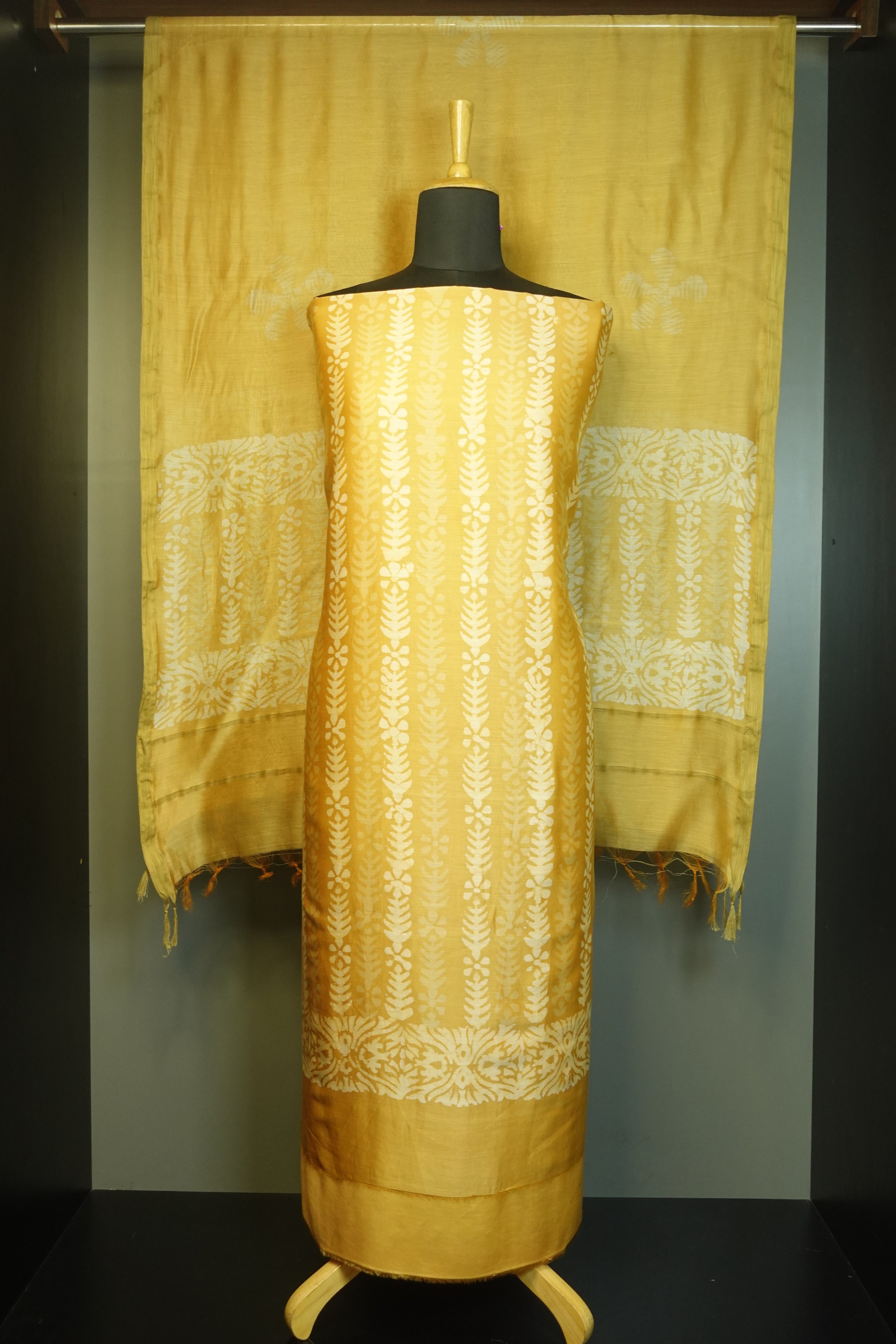 Batik Pattern Chanderi Salwar Set | LV106