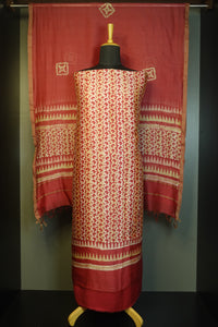 Batik Pattern Chanderi Salwar Set | LV105
