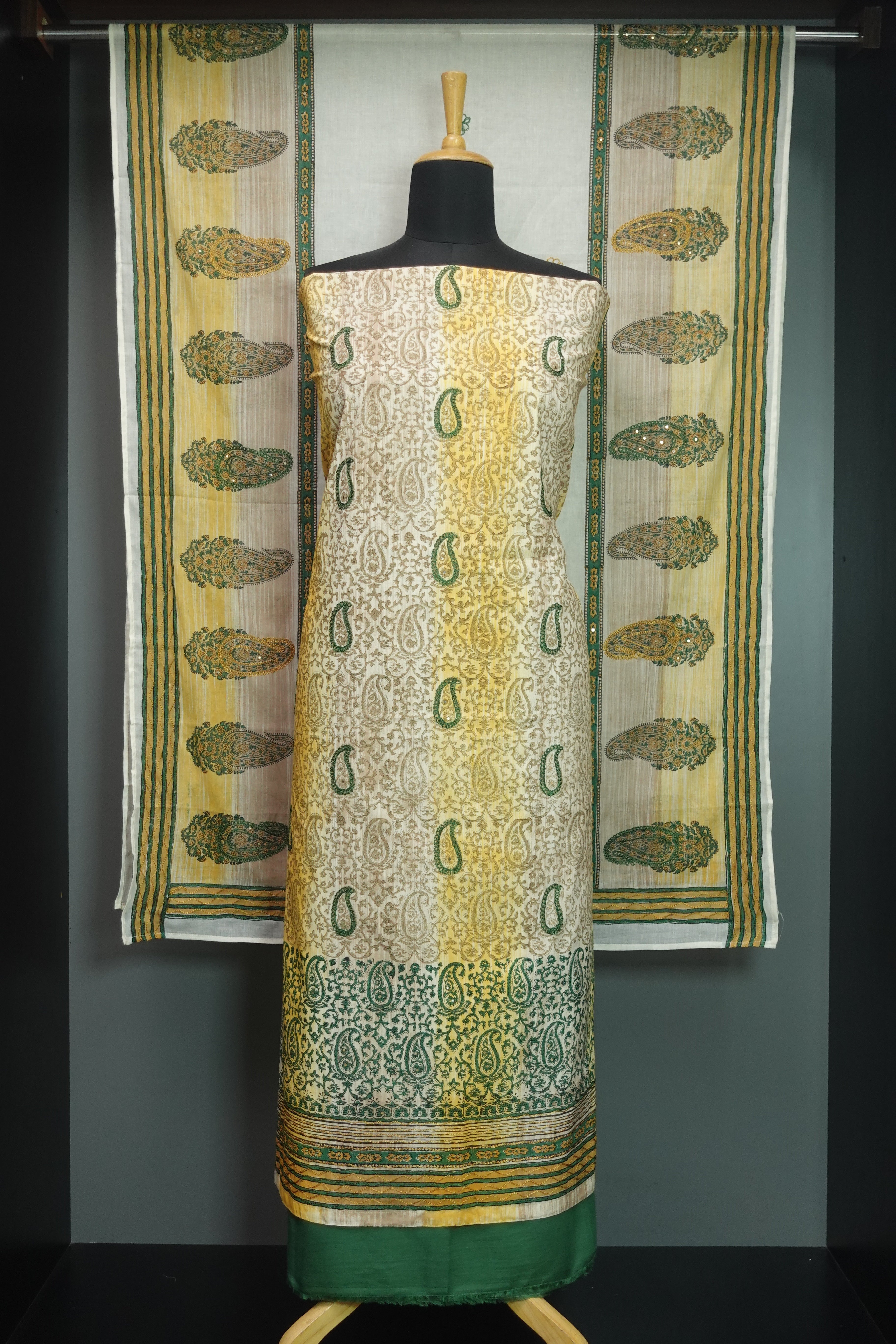 Block Printed Cotton Salwar Set | KTF111