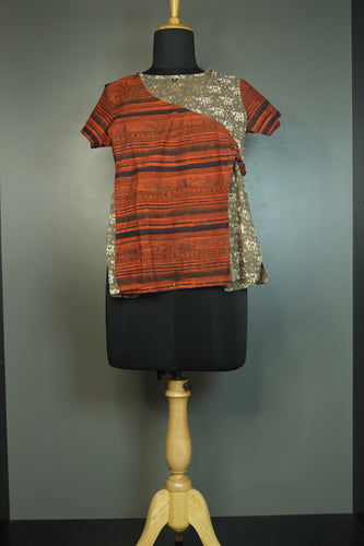 Black & Orange Top | JY603