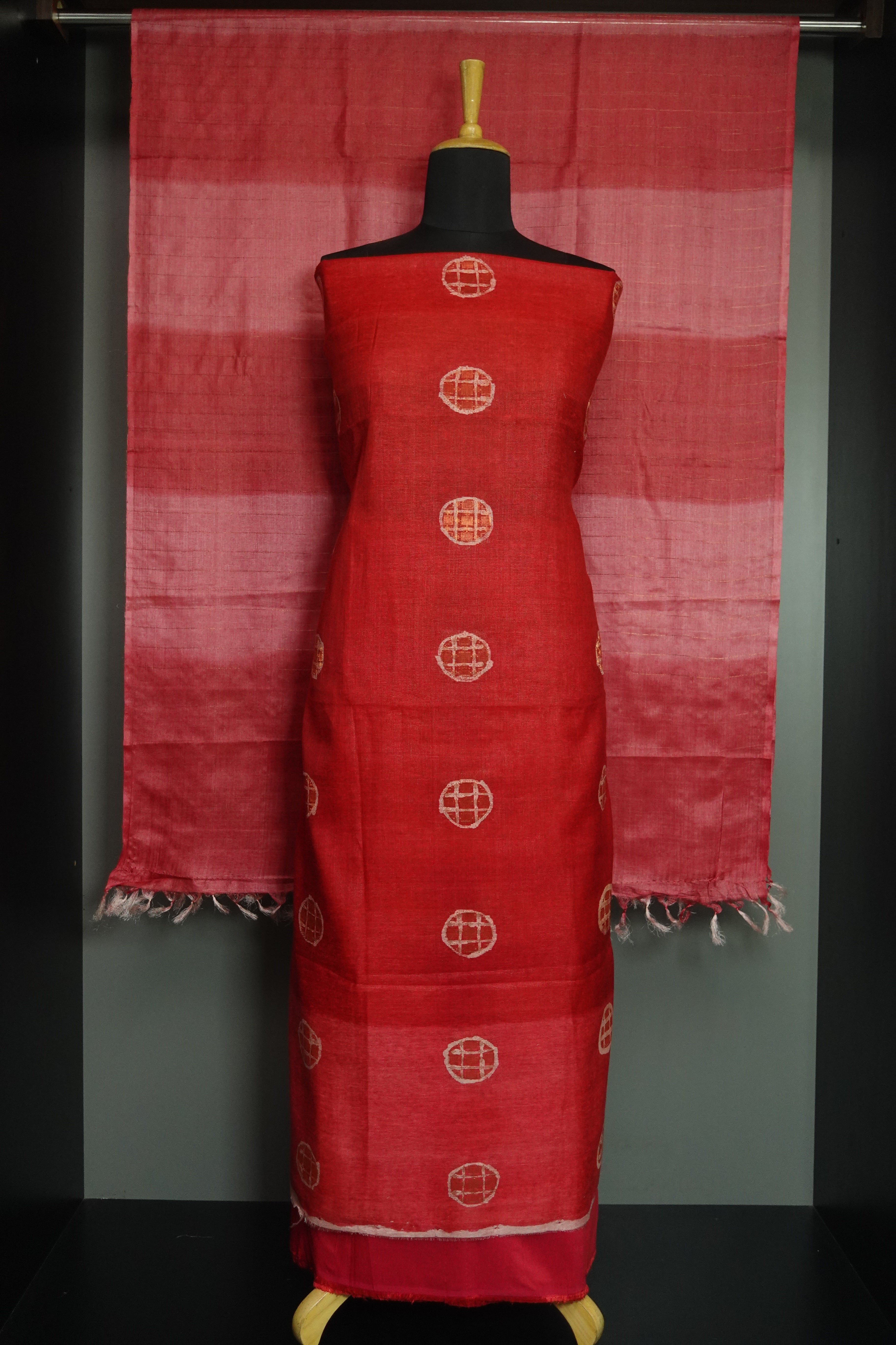 Printed Design Noyal Tussar Salwar Set | AHR126