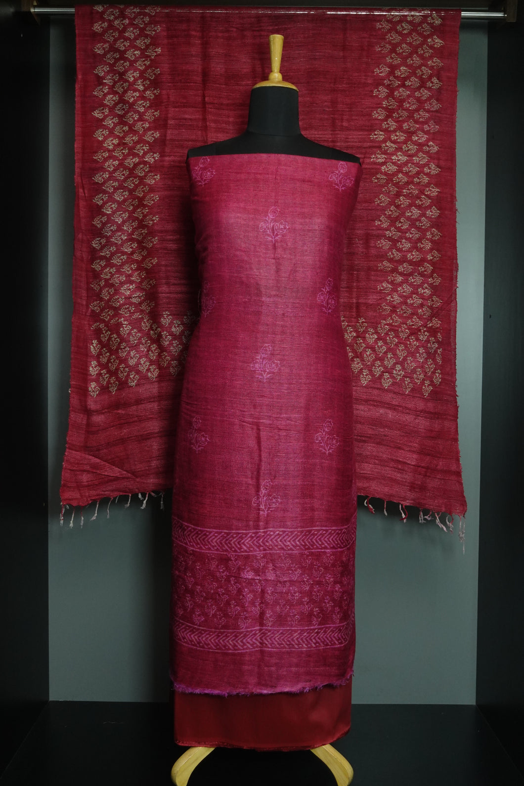 Floral Design Jute Salwar Set | AHR121