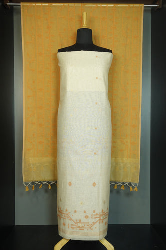 Temple Broder Jamdani Powerloom Salwar Set | SHF112