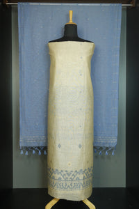 Butta Temple Design Linen Salwar Set | SHF111