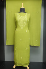 Hand Emboridery Georgette Salwar Set | KTF152