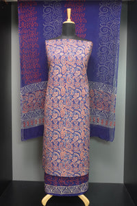 Block Printed Cotton Salwar Set | JKL380