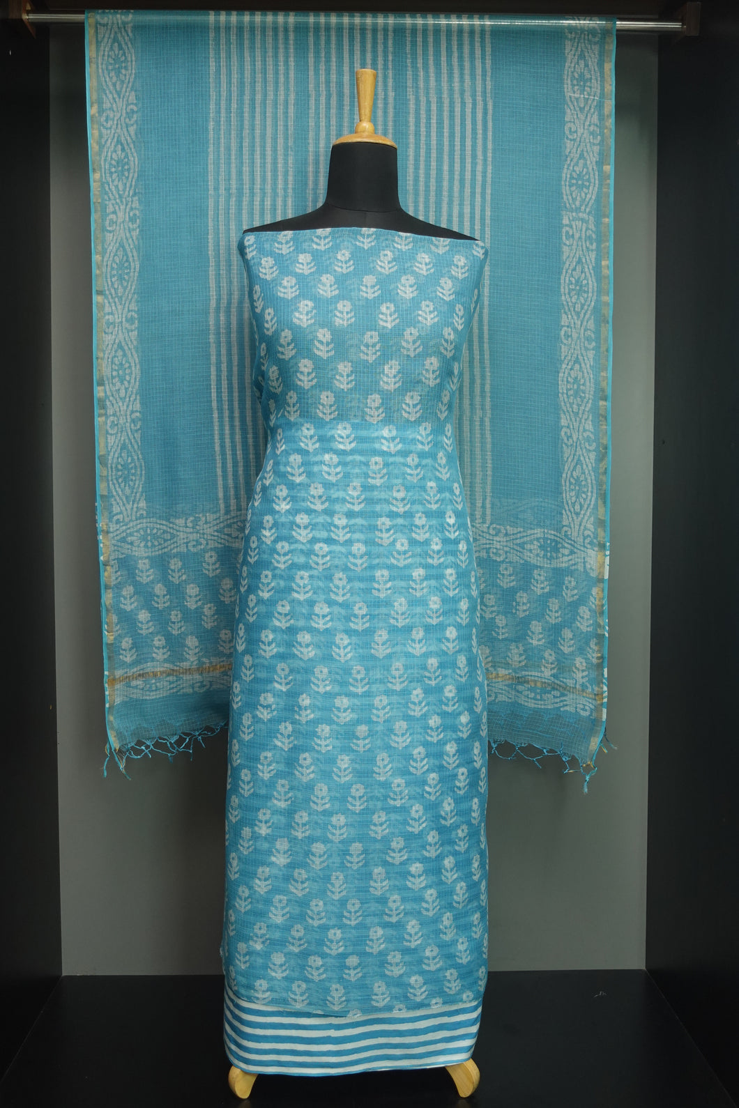 Batik Printed Kota Salwar Set | JKL265
