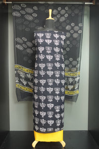 Block printed Cotton Salwar Set | JKL378