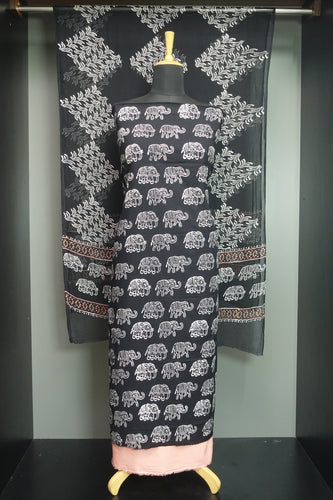Block Printed Cotton Salwar Set | JKL382