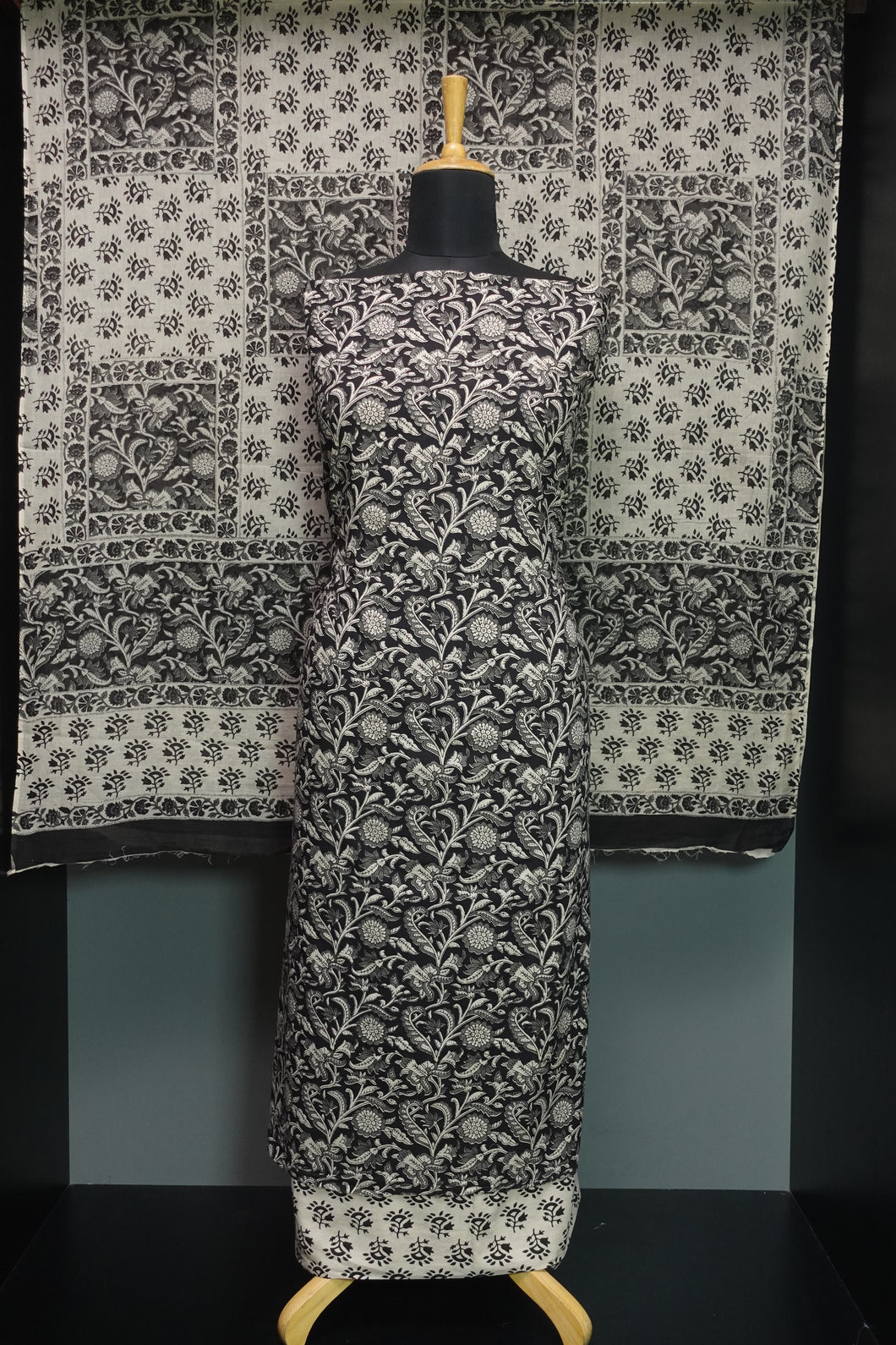 Block Printed Cotton Salwar Set | JKL326