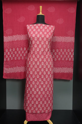 Block Printed Cotton Salwar Set | JKL328