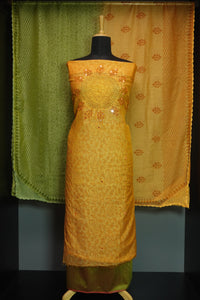 Hand Block Printed Supernet Kota Salwar Set | PFS359