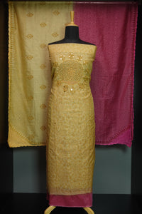 Hand Block Printed Supernet Kota Salwar Set | PFS359