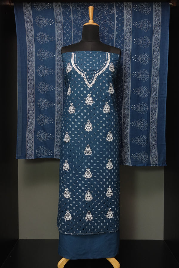 Block Printed Cotton Salwar Set | SW1708