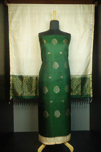 Golden Zari Butta Weaving Salwar Set Soft Silk | SST105