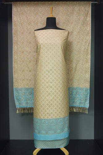 Banarasi Patterned Semi Silk Salwar Set | AV201
