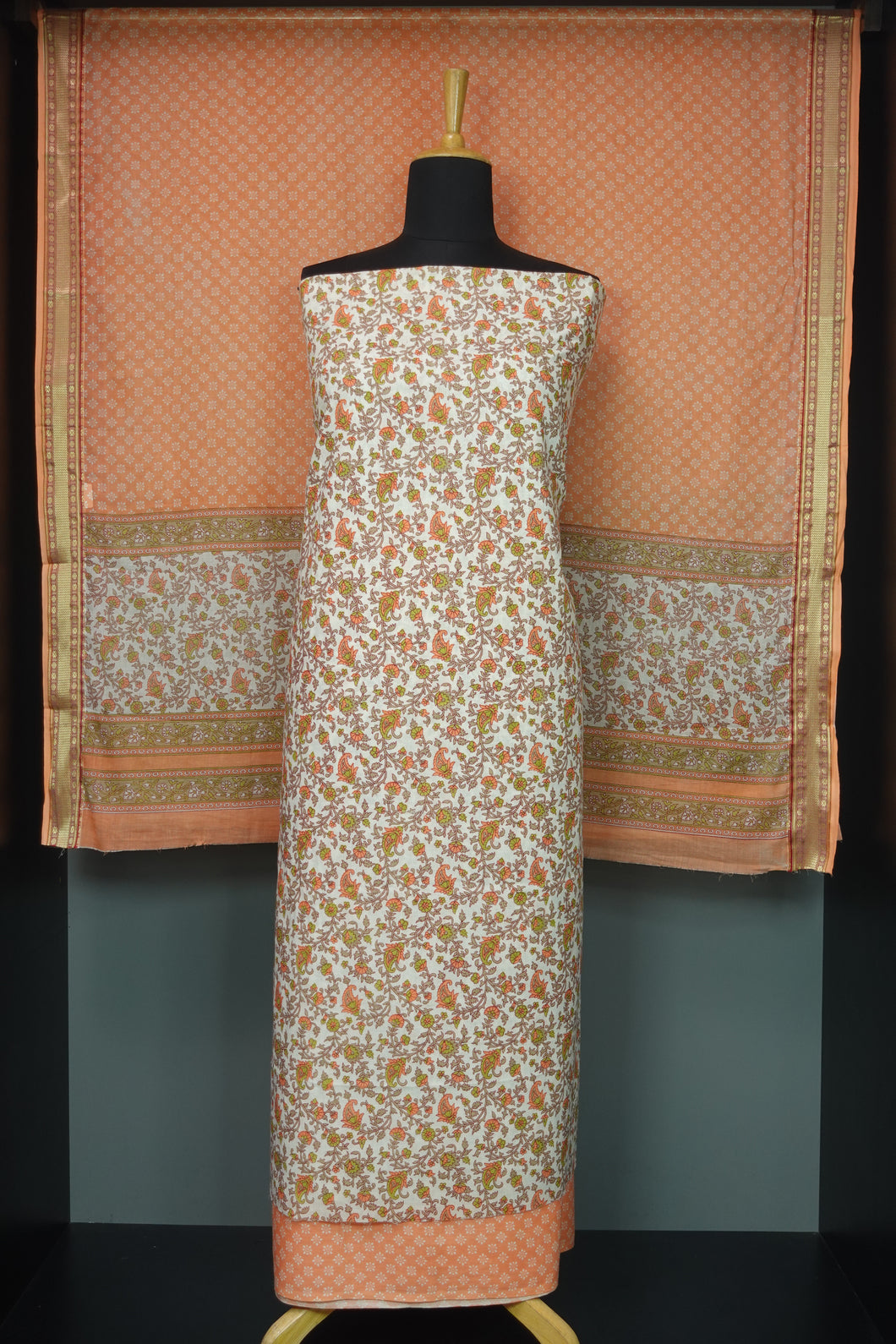 Floral Printed Cotton Blended Salwar Set | NI483
