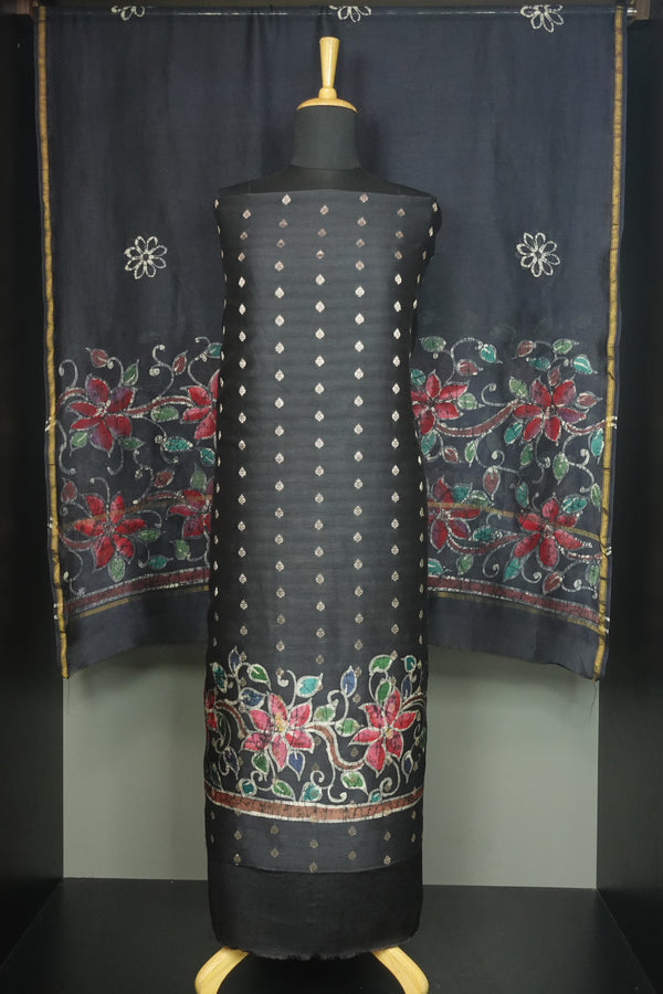 Banarasi Silk ChanderiSalwar Set | LV179