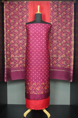 Polka Dots Design Chanderi Salwar Set | LV231