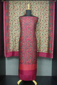 Printed Chanderi Salwar Set | LV212