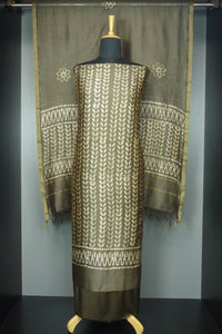 Batik Printed Silk Chanderi Salwar Set | LV181