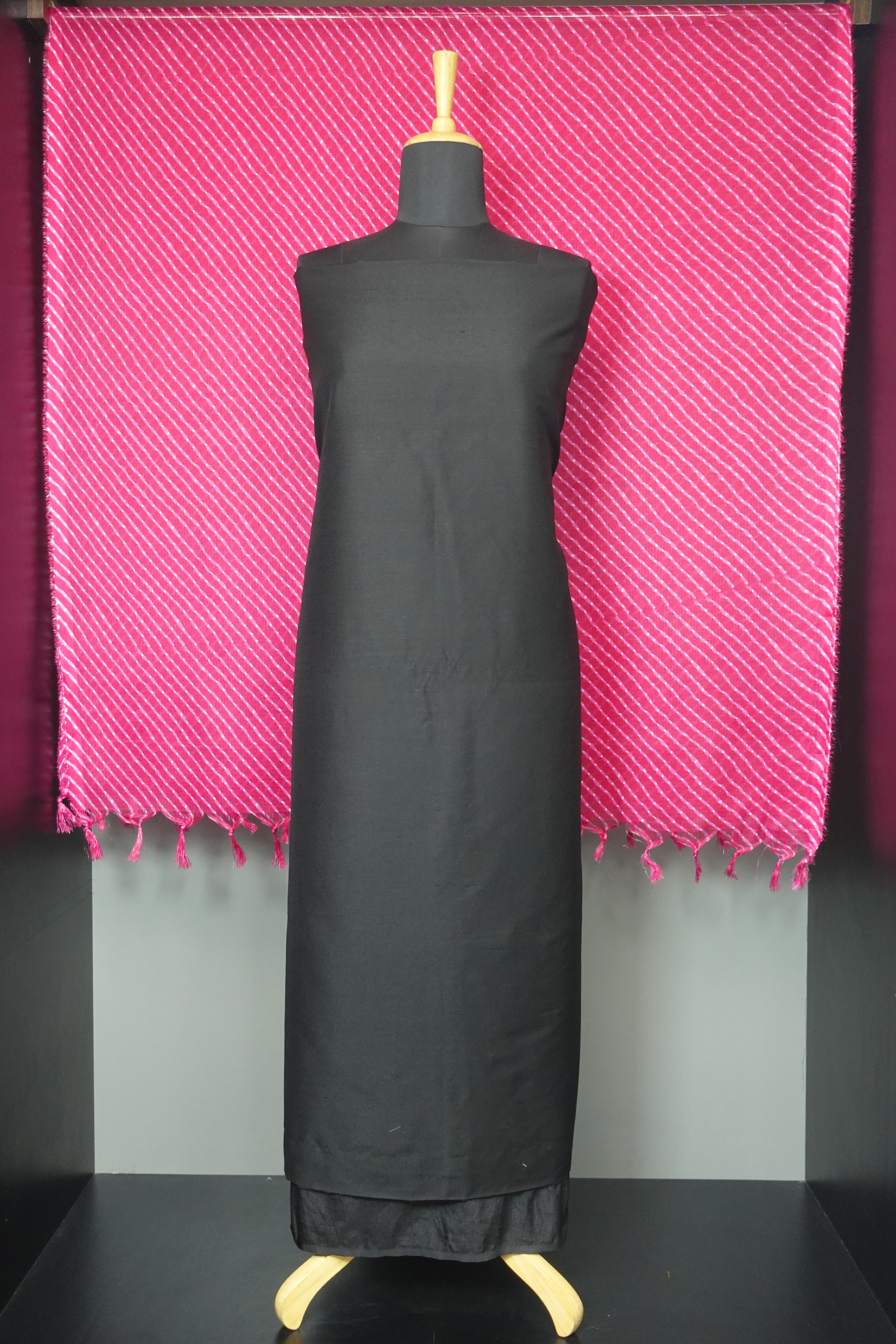 Solid Semi Silk Salwar Set | AH660